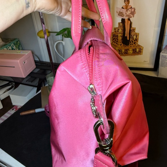 Longchamp Vibrant Pink Tote Bag - Picture 3 of 6